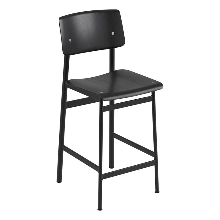 Barhocker Loft 65 cm | Schwarz- Produktbild Nr. 0