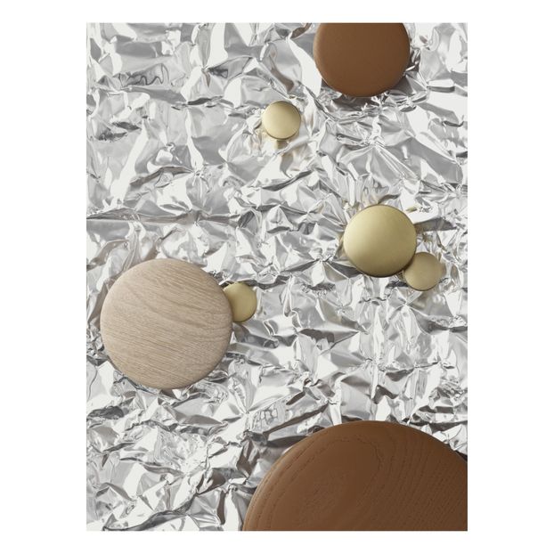 Patères en laiton The Dots - Set de 5-product