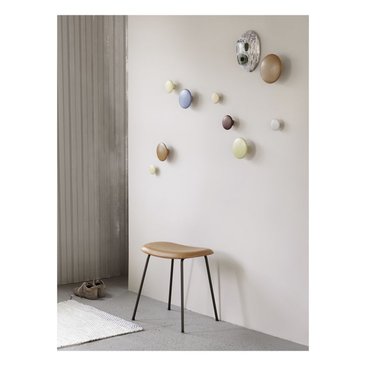 Messing-Kleiderhaken The Dots - 5er-Set Gold- Produktbild Nr. 3