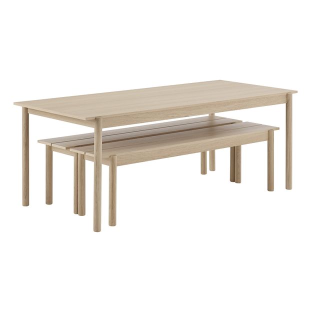 Tavolo in rovere lineare-product