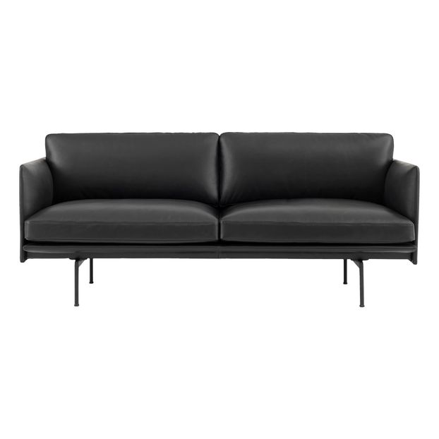 Canapé Outline en cuir 2 places-product