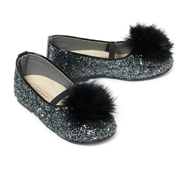 Bailarinas con pompón Lentejuelas-product