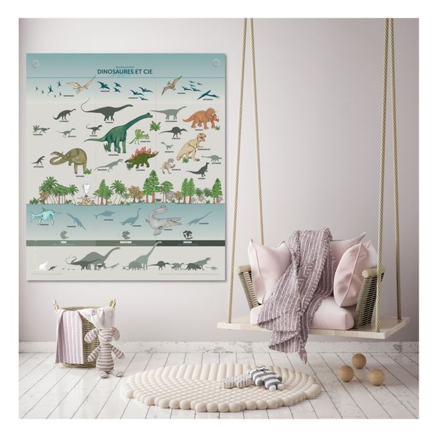 Dinosaur Learning Board 70 x 80 cm (French)-product