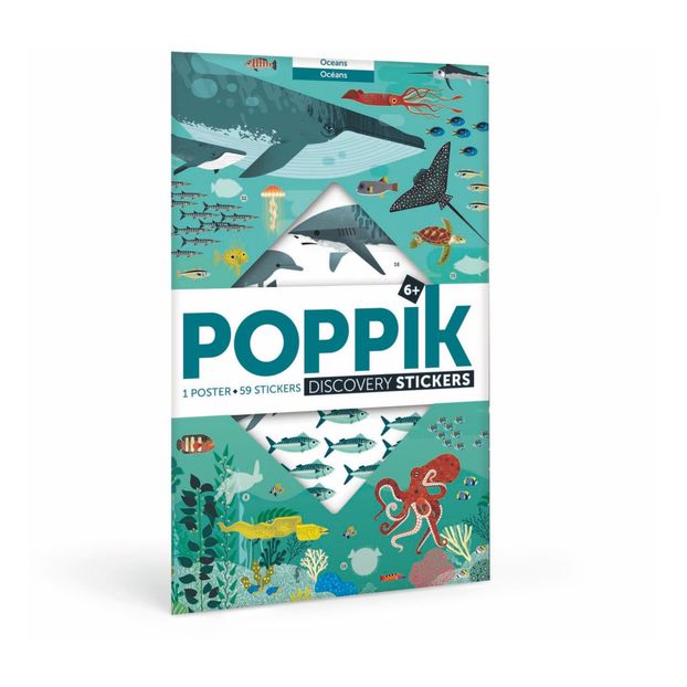 Ocean Poster+ Stickers-product