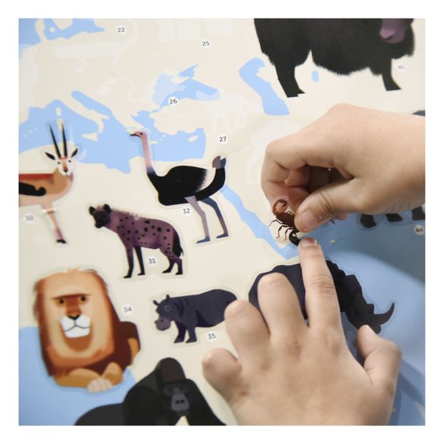 Póster con pegatinas Animales-product