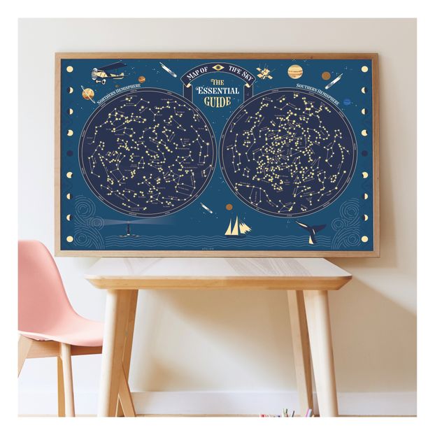 Póster con pegatinas El cielo-product
