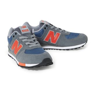 New Balance Turnschuhe mit Schnürsenkeln Zwei Materialien 574-listing