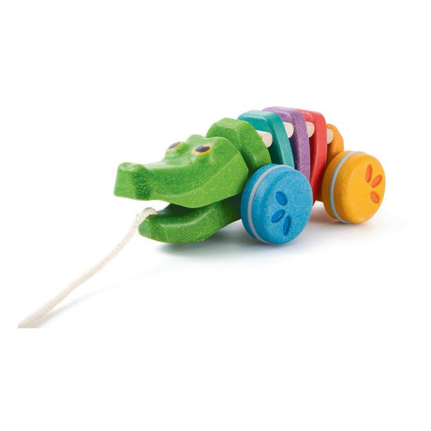 Regenbogen-Alligator zum Ziehen-product