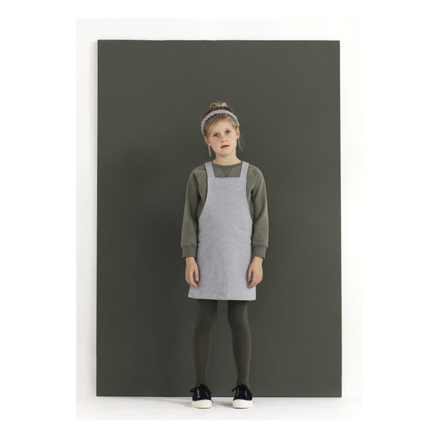 Organic Cotton Ribbed Tights-product