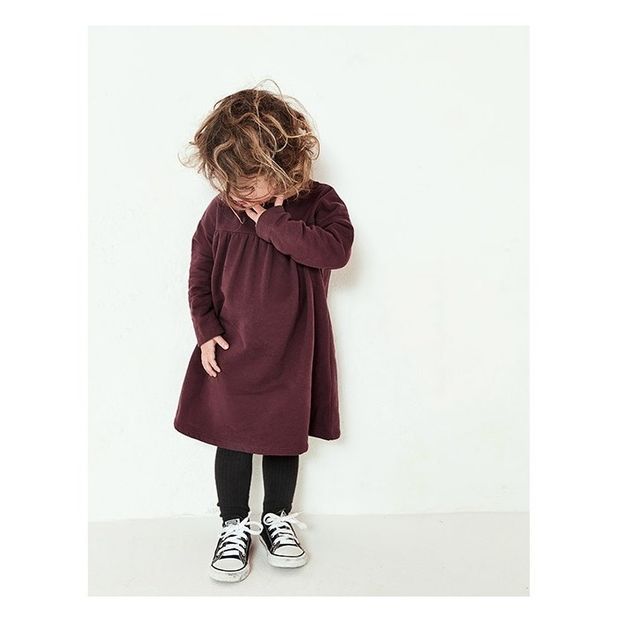 Organic Cotton Ribbed Tights-product