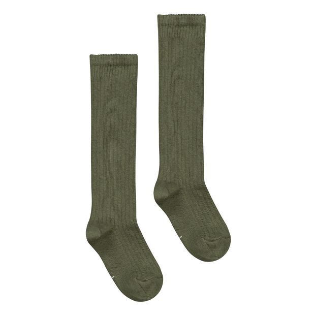 Chaussettes Long Ribbed Coton Bio-product
