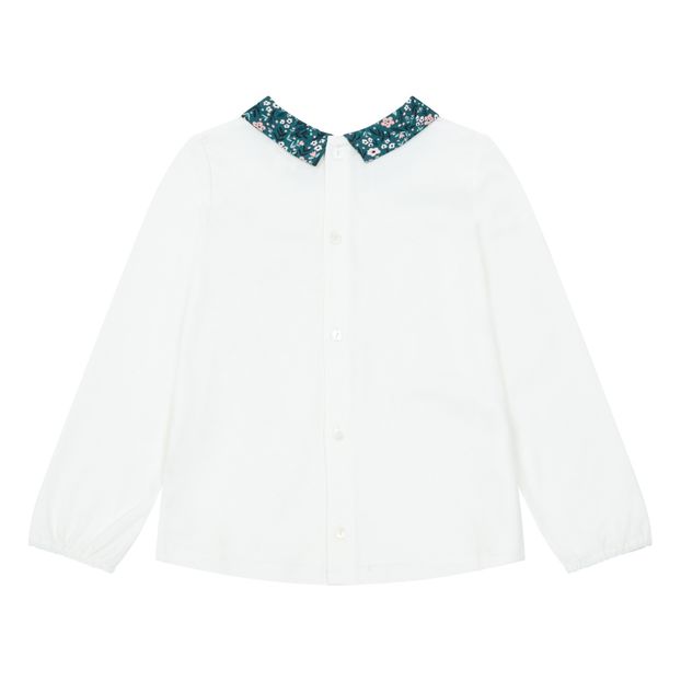 T-Shirt Col Fleuri-product