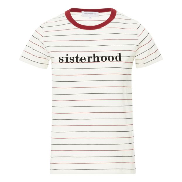 T-shirt Rayé Sisterhood - Collection Femme --product