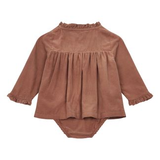 Emile et Ida Exklusiv - Bodykleid aus Velours-listing