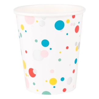 My Little Day Gobelets en carton bulles - Lot de 8-listing