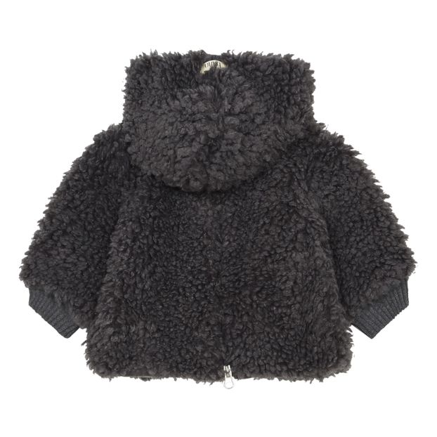 Poncho finta pellicia-product