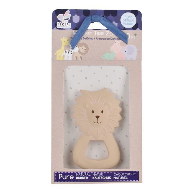 Anneau de dentition Lion en caoutchouc naturel-product