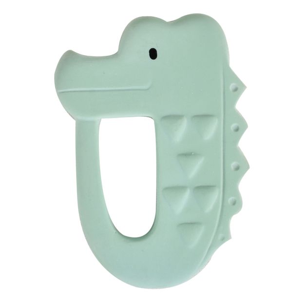 Anneau de dentition Crocodile en caoutchouc naturel-product