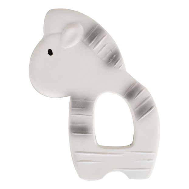 Anneau de dentition Zèbre en caoutchouc naturel-product