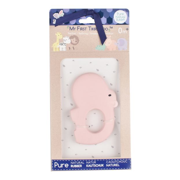 Anneau de dentition Hippo en caoutchouc naturel-product
