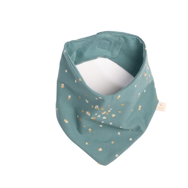 Bavoir bandana Lucky Confetti en coton bio-product
