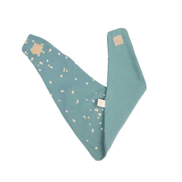 Bavoir bandana Lucky Confetti en coton bio-product