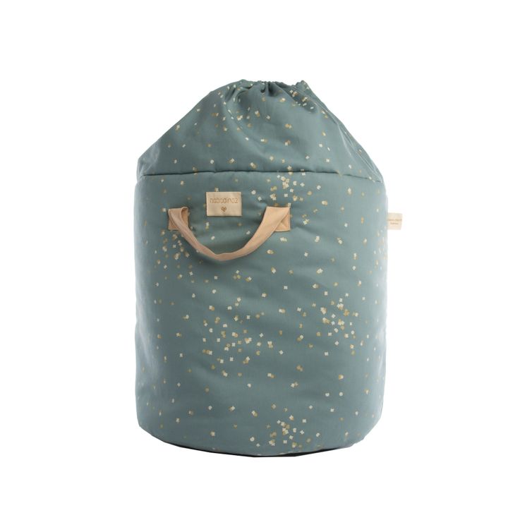 Bamboo Confetti Organic Cotton Bag | Green- Product image n°0