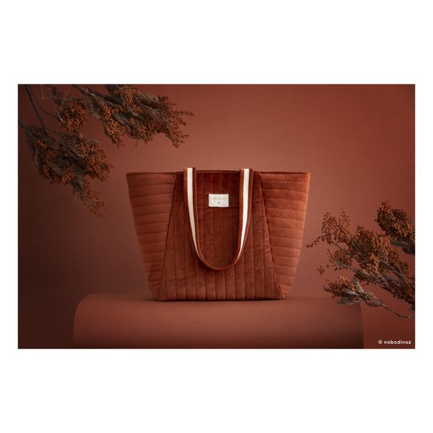 Sac de maternité Savanna en velours-product