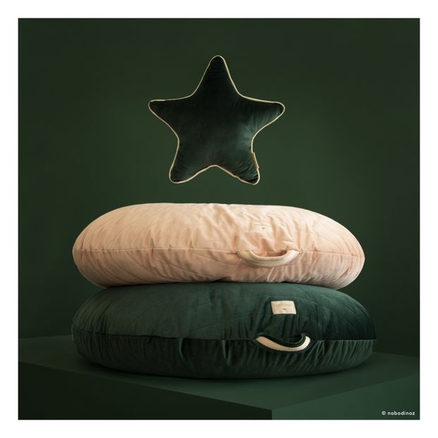 Pouf rond Sahara en velours-product