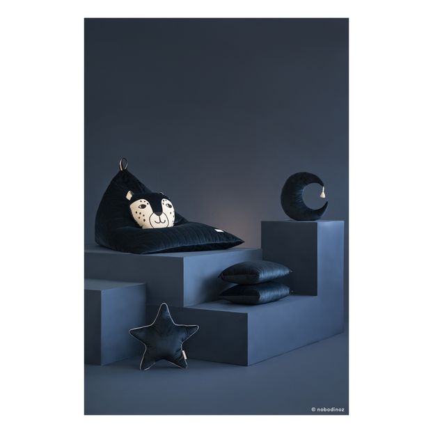 Grand coussin Akamba en velours-product