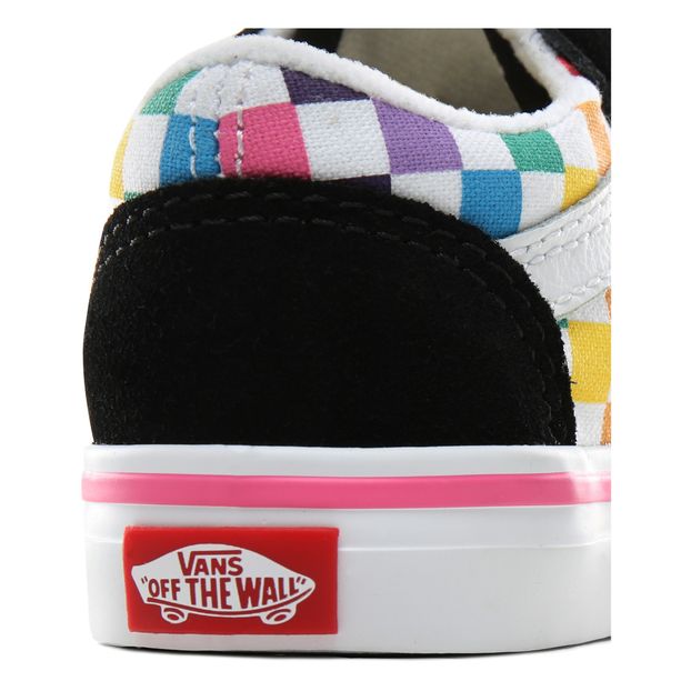 Old Skool Checkerboard Velcro Trainers-product