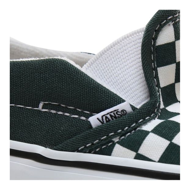 Checkerboard Velcro Slip On Shoes-product