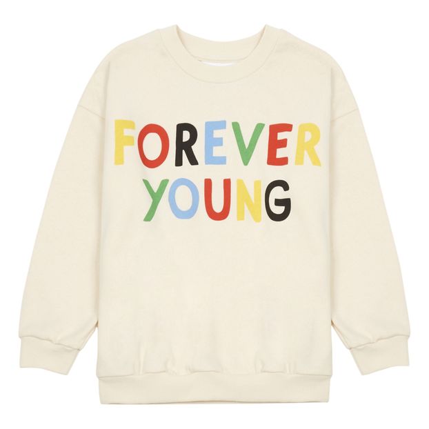 Felpa Forever Young cotone bio-product