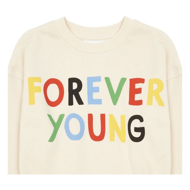 Felpa Forever Young cotone bio-product