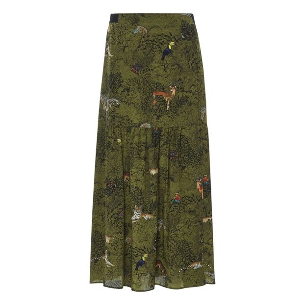 Falda estampado animal Babbuino-product