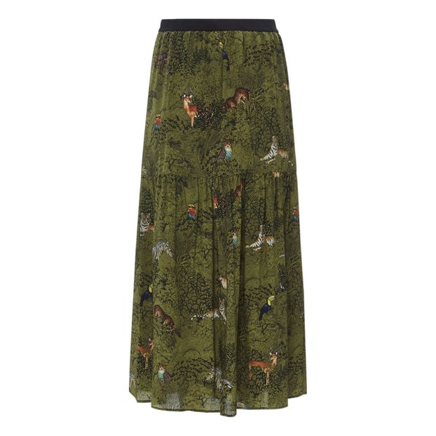 Falda estampado animal Babbuino-product