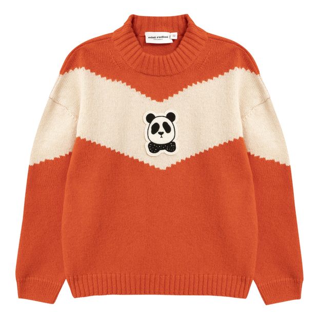 Maglione panda Lana e cotone bio-product