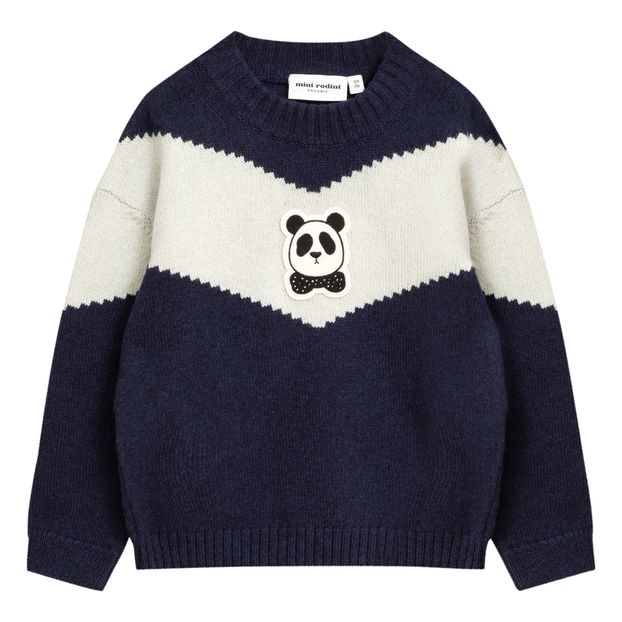 Pull Panda Laine et Coton Bio-product