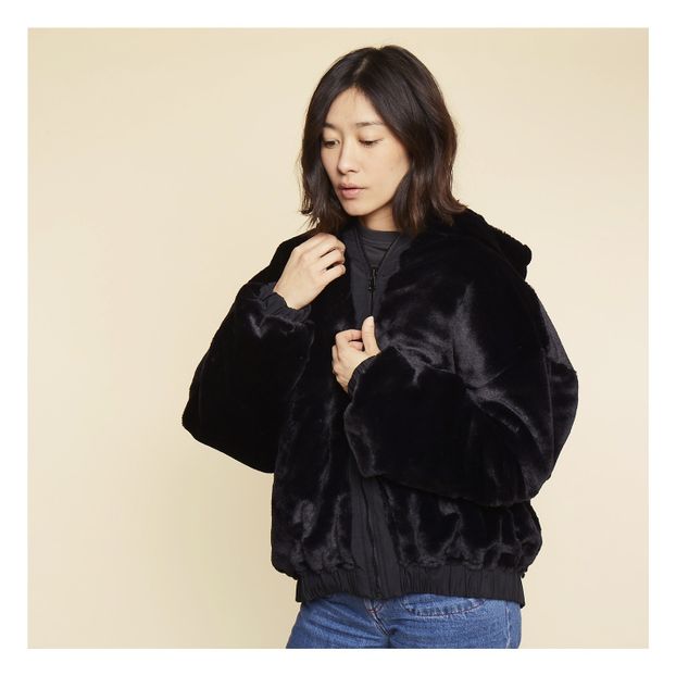 Anorak Réversible Fausse Fourrure-product