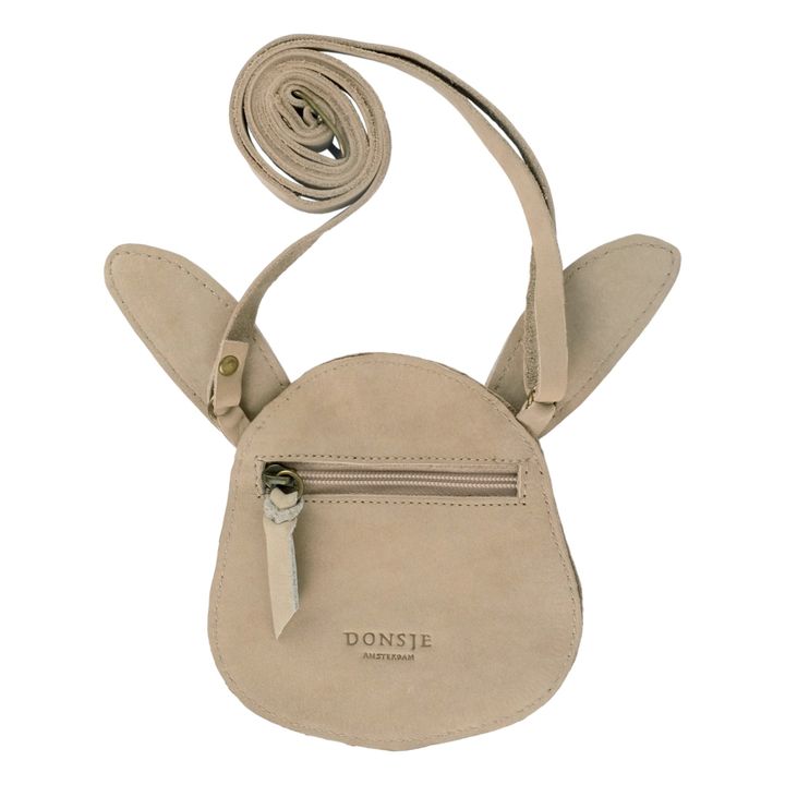 Bolso Bandolera Conejo Cuero Britta Topo- Imagen del producto n°2