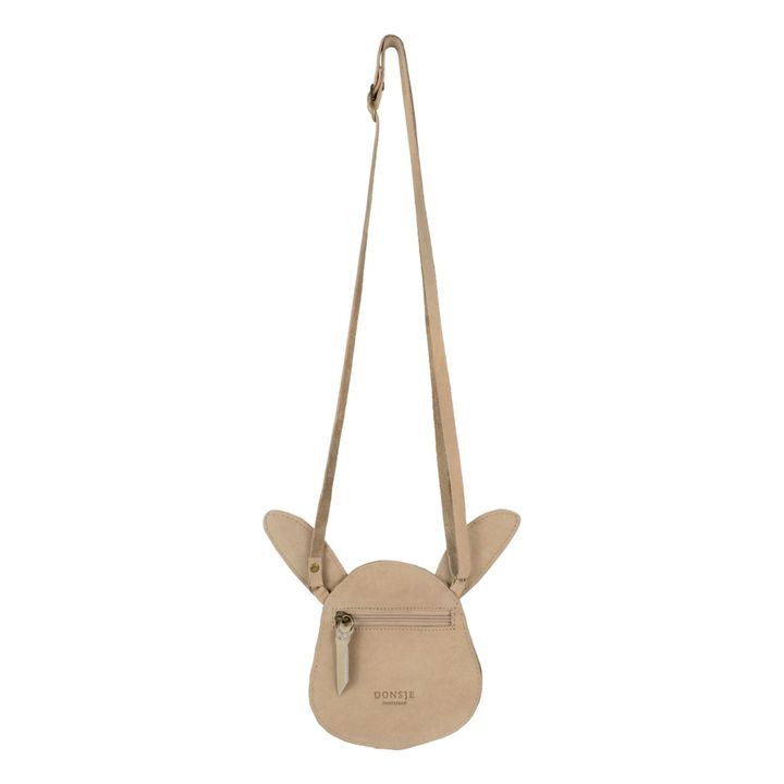 Bolso Bandolera Conejo Cuero Britta Topo- Imagen del producto n°4