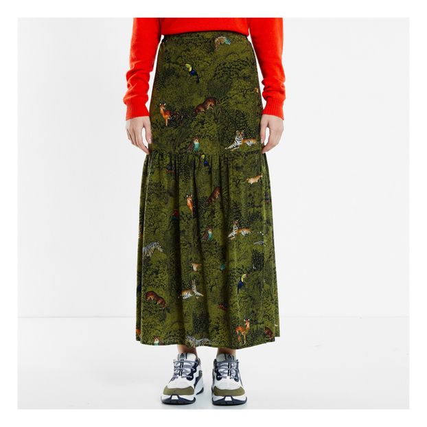 Falda estampado animal Babbuino-product