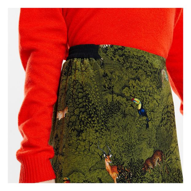 Falda estampado animal Babbuino-product