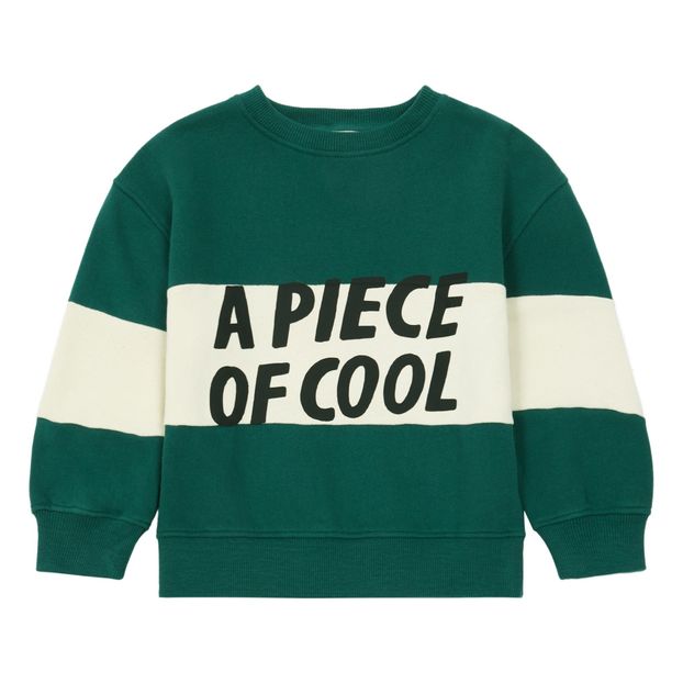 Piece of Cool Asymmetrical Stripes Sweatshirt-product