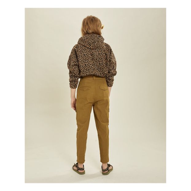 Chaqueta Leopardo Capucha Demi-product
