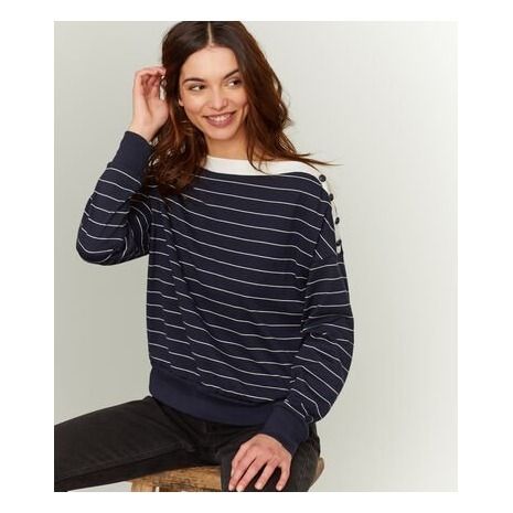 Sudadera de rayas - Colección Mujer --product