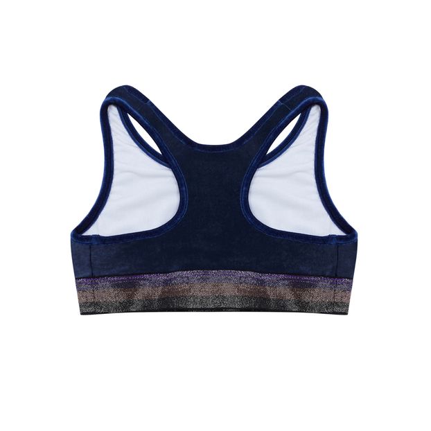 Velour bralet-product