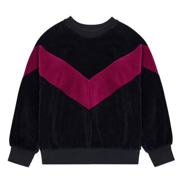 Velour sweatshirt-product