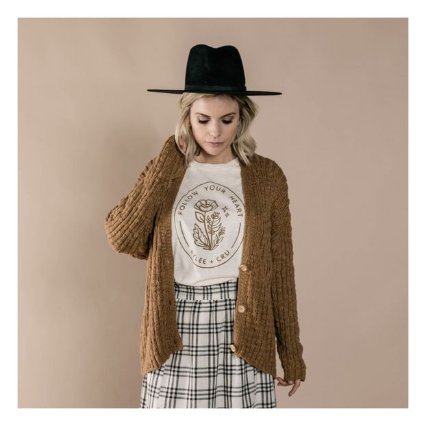 T-shirt Follow Your Haert -Collection Femme--product