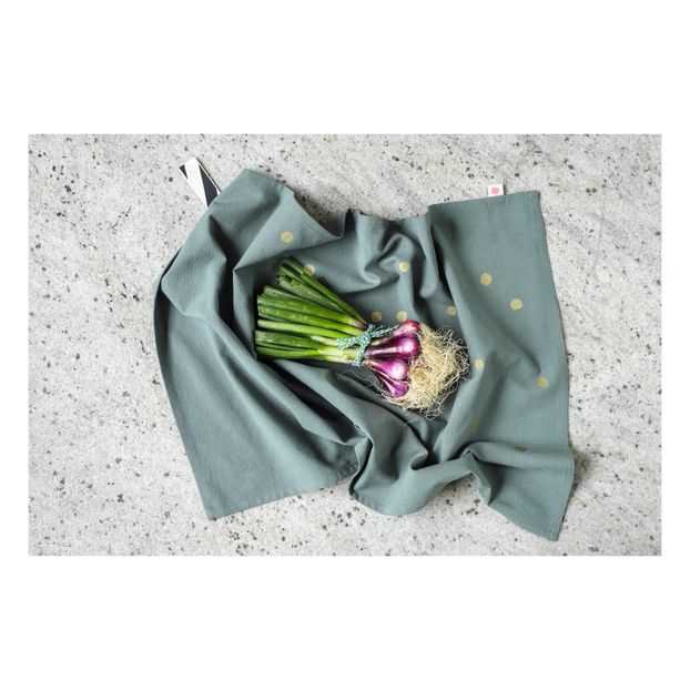 Paño con gotas doradas-product